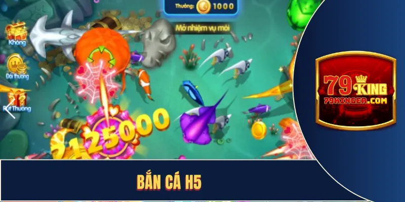 Bắn Cá H5 - Khám Phá Đại Dương Kỳ Thú Cùng 79KING 2025